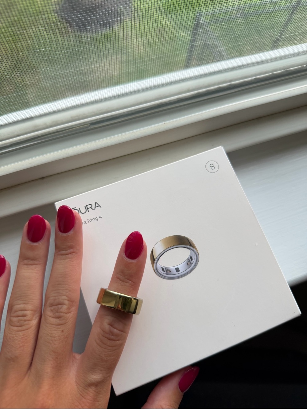Oura ring 4 gold